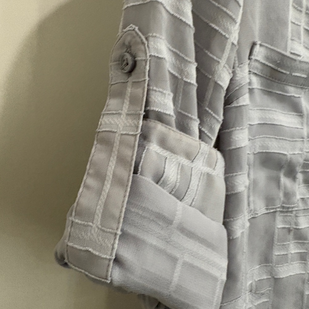 β¨ Express Sheer Button-Up Blouse | Size XS β¨ - Picture 10 of 14